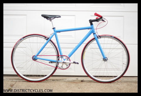 specialized fixed gear bike District Cycles - Specialized Langster Fixed Gear Super Custom - 52cm